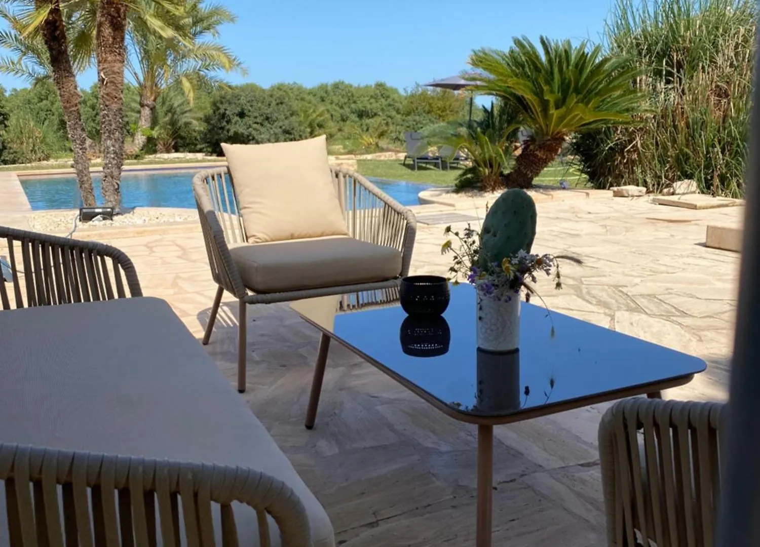 Villa Mallorca Finca Gallo Negro Santanyi Campos Gesamte Unterkunft Social Media