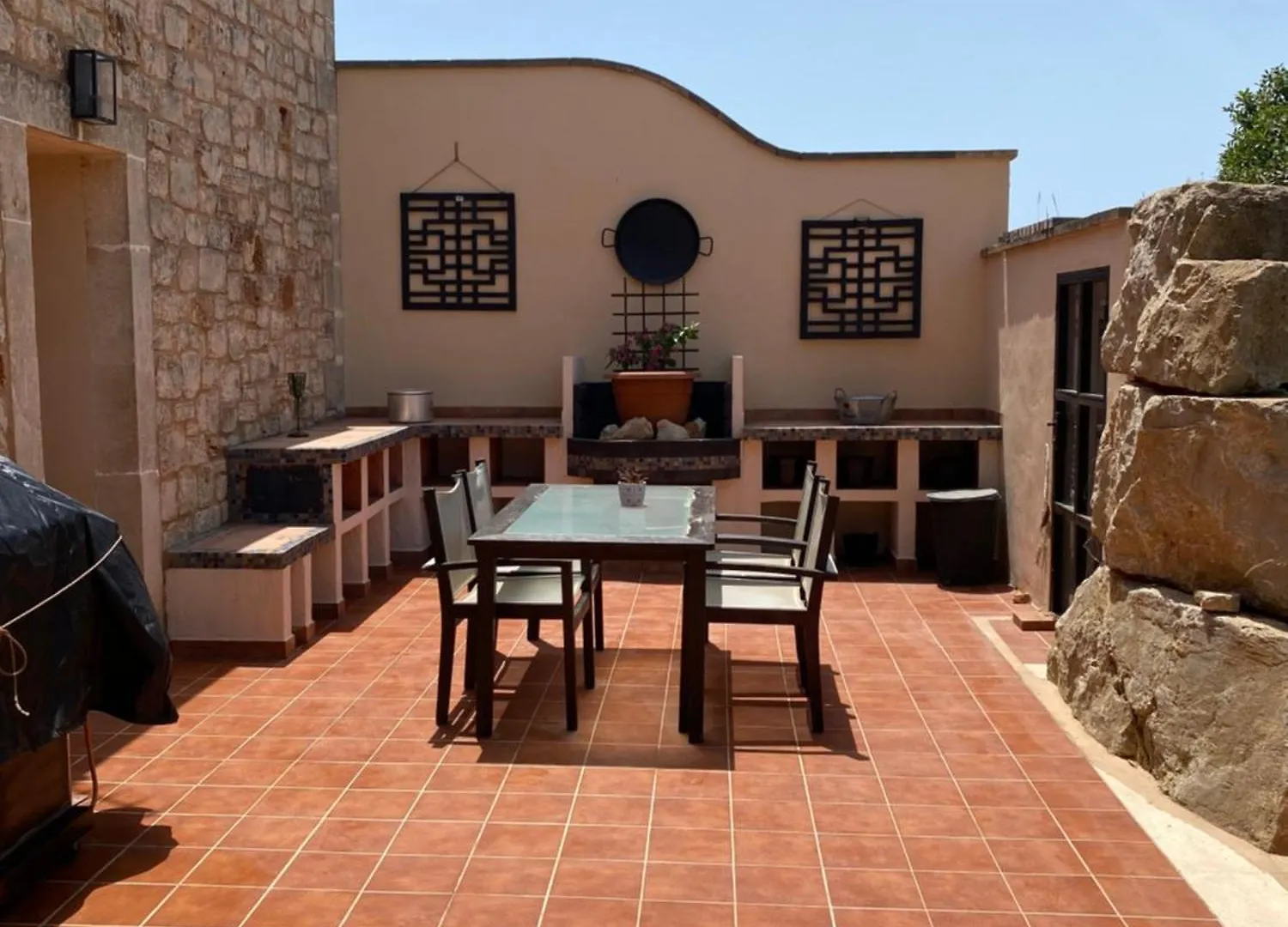 Mallorca Finca Gallo Negro Santanyi Campos Gesamte Unterkunft Social Media Villa Campos (Mallorca)